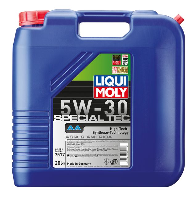 Моторное масло Liqui Moly 5w30: характеристики, особенности