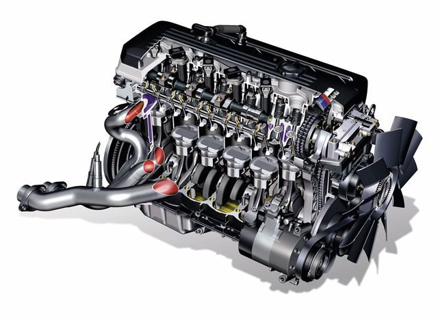 Мотор BMW S54