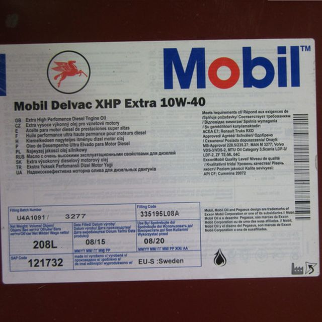 Моторное масло Mobil 10W 40: особенности, характеристики, преимущества ...