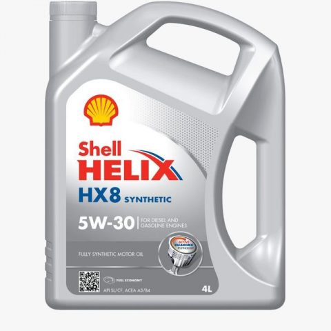 Моторное масло Shell Helix HX8 Synthetic 5W-30