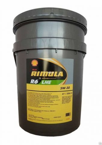 Shell Rimula R6 ME/LME 5W-30
