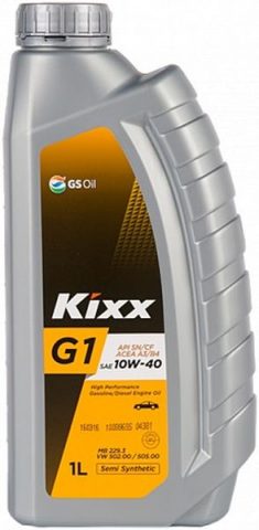 Масло Kixx G1 10W40 1 литр