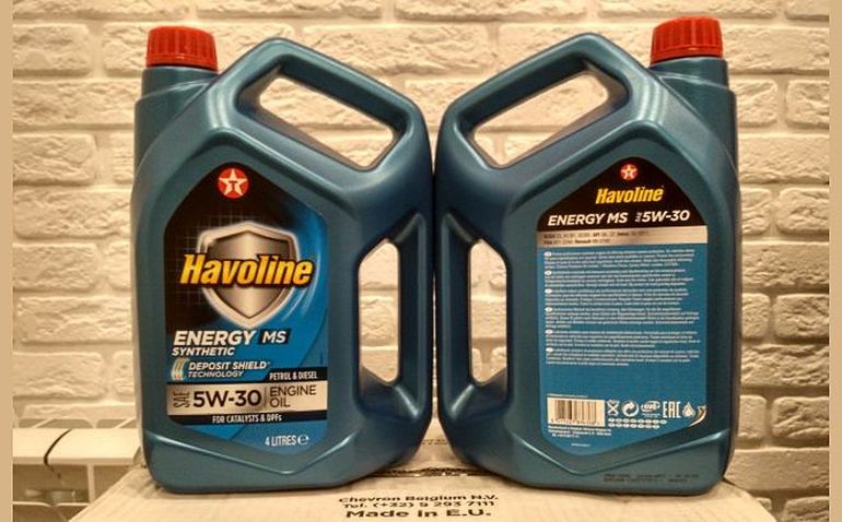 Havoline Energy 5W30: описание, характеристики, сертификация, форма