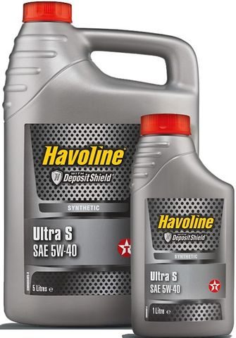 Havoline Ultra S SAE 5W-40  1 и 5 литров.