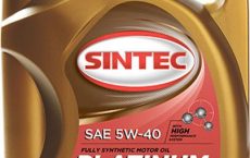 SINTEC Platinum SAE 5W40 API SN/CF
