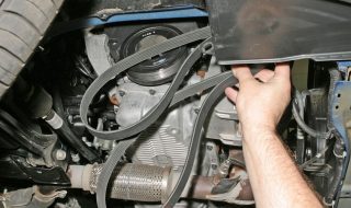 Замена ремня вспомогательных агрегатов Chevrolet Epica